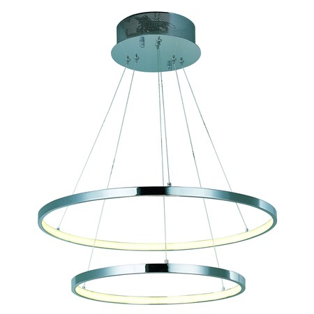 Et2 Hoops Led-Single Pendant E22714-PC